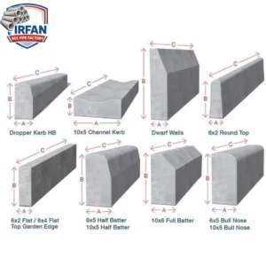 RCC Kerb Stones (All Sizes Available)